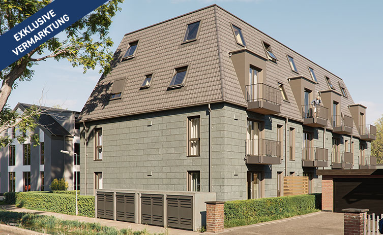 Halstenbek, Neubau vor den Toren Hamburgs